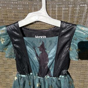 Wicked Green costume dress size 6x new!
